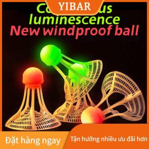 YIBAR 1 quả cầu lông cầu lông chống gió phát sáng trong bóng tối phụ kiện tập luyện chống gió Phụ kiện thể thao ngoài trời ban đêm