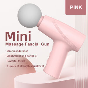 Fascia Muscle body Massage Gun Mini electric chargeable massager Fitness Training Sports massage gun vibration atmos fit Vertebral Muscle Relaxation Massager for back pain muscle relaxer electric vibration massage gun