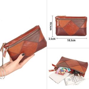 ☻☺Cobbler Legend Purse kulit asli untuk wanita Wallet Coin Purse perempuan wristlet purse Ladies kulit dom
