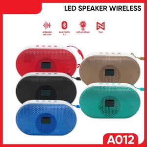A012 Speaker Bluetooth Wireless LED RGB Speker Portable TWS 2 IN 1 + Stand Hp A-012
