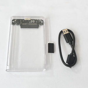 UnionSine MicroB USB3.0 ภายนอก HDD/SSD Enclosure 2.5 นิ้ว SATA 5Gbps พร้อม UASP รองรับความจุสูงได้ถึง 6TB พลาสติก