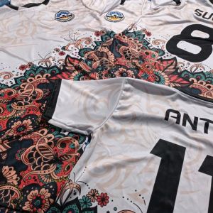 Jersey Printing Bola Jersey Futsal Jersey Badminton Jersey Volly Bisa Custom