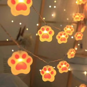 GOLDMINES Waterproof LED String Lights Cloud Creative Basketball Decorative Lights LED Fairy Lights 300cm 20LED Star Garland Lamp Childrens Room Decor