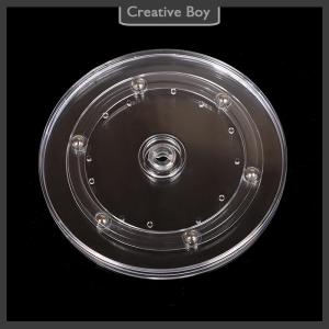 [Creative] Bàn xoay Acrylic trong suốt 360 xoay hiển thị đứng Vòng cơ sở lười biếng đồ trang sức trang trí nội thất xoay tấm đồ nội thất phần cứng