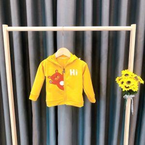 FREESHIP-[HOT TREND] ÁO KHOÁC HIHI TAI GẤU DỄ THƯƠNG | CHẤT COTTON NỈ DA CÁ | CHO BÉ TRAI VÀ GÁI 6-16KG | VIDEO THẬT | SHOP BEECOW