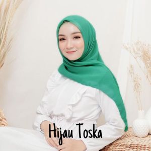 BELLA SQUARE HIJAB SEGIEMPAT - Kerudung Segi Empat Bella Square Bahan Kualitas Bagus ( Full Warna BISA COD )