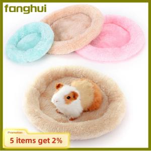 fanghui New soft fleece guinea pig bed winter small animal cage mat hamster sleeping bed