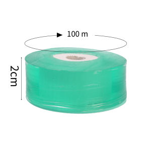 【XZxinzhan】100/500m PE Grafting Tape Film Stretchable Self-adhesive Garden Tree Roll Tape Plants Seedlings Vine Tomato Grafting Accessories