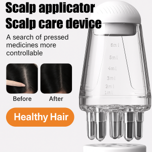 Scalp Medication Applicator Portable Hair Essential Oil Mino Roller Ball Massage Hair Care Tools