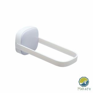 Makayo ที่แขวนไม้แขวนเสื้อ วัสดุทำจากพลาสติก ติดผนังโดยไม่ต้องเจาะผนัง จัดระเบียบไม้แขวนเสื้อ