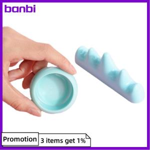 banbi Nail Art Brush Cleaner Plastic Holder UV Acrylic Gel Pen Pot Cleanser Cup Washing Cup Nail Brush Holder Professional Nail Tools