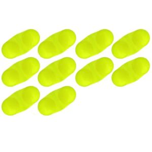 MUQZI Waterproof Fishing Double Rattle Rustproof Luring Toos Fishing Bell Beads Fishing Accessory ABS Fishing Ring Bell Sea Fishing Attractor