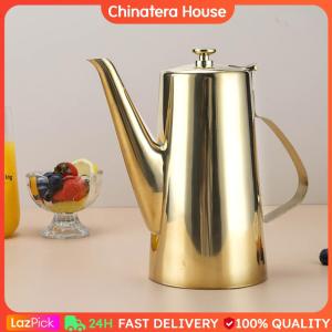 2L Stainless Steel Water Pitcher Non- Slip Handle Water Jug Large Capacity Water Pot Wide Mouth for Hotel Restaurant