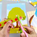 Cut and Paste / Aktivitas Menggunting dan Menempel / Worksheet Anak PAUD Belajar Gunting Tempel, Cut & Glue / Latihan Motorik Halus Mainan Edukasi Prasekolah Prewriting. 