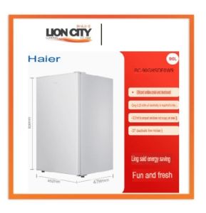 Haier 90litres Bar Fridge BC-90GHSDE0W9 1Yr Warranty Commercial Use 3pin plug
