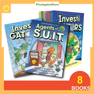 Truyện tranh trinh thám INVESTIGATORS bộ 8 cuốn