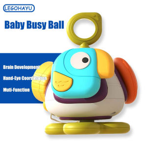 Baby Busy Ball Toy Bird Hexahedral Teether 1-3 Year Toddler Toys Early Education