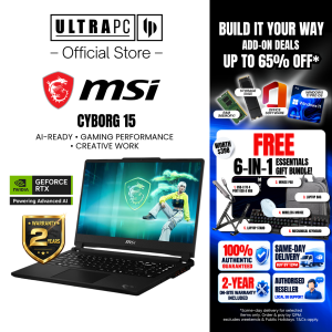 Same-Day Delivery | MSI Cyborg 15 Gaming Laptop — RTX5050 - 15.6" 144Hz - Intel Core i7-13620H - 16GB/512GB