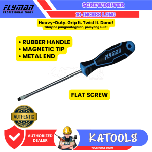 KATOOLS - Flyman 10 Inches Screwdriver Phillip and Flat Screw - Sold Per Piece or Pair
