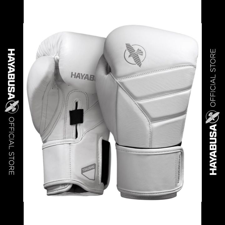 Gants De Boxe Hayabusa T3 Kanpeki – Cuir Lisse, Double Sangle, Protection Avancée