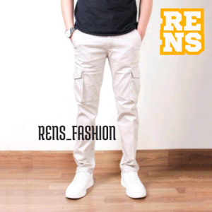 Celana Cargo Panjang Pria Dewasa Pinggang Elastis Celana Panjang Cargo Pria Dewasa Terbaik