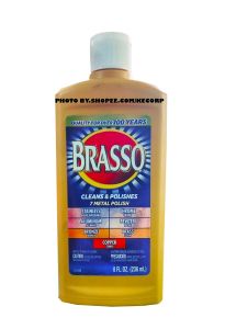 Metal Polish Brasso Abrillantador De Metales 8oz 235ml USA