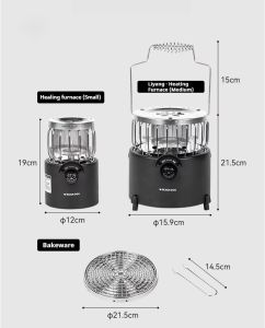 Bếp sưởi gas đa năng Blackdog CBD2450CF022