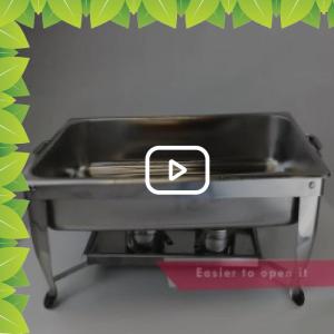 Stainless Steel Chafing Dish 3Q Size L59cm X W33cm X H33cm
