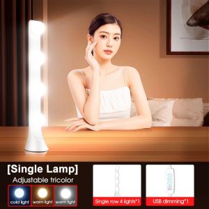 Live Fill Light for Live Streaming Host Desktop Dedicated Double Row LED Face Lighting Beauty Atmosphere Desk Lamp for Video Recording Live Broadcast Makeup Vlogging and Studio Content Creation