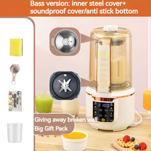 NFY intelligent full-automatic wall breaking machine household heating soft tone soybean milk machine baby complementary food ground meat multi-function cooking machine