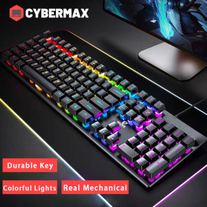 NEXION KY-820R Real Mechanical Gaming Keyboard RGB High Quality LED Backlit Keyboard