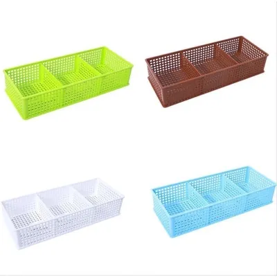 Khay nhựa tiện ích khay đựng đồ chia ngăn 3 ngăn và 5 ngăn