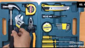 Bộ Dụng Cụ Sửa Chữa Đa Năng Cao Cấp 16 Món Hộp Xanh