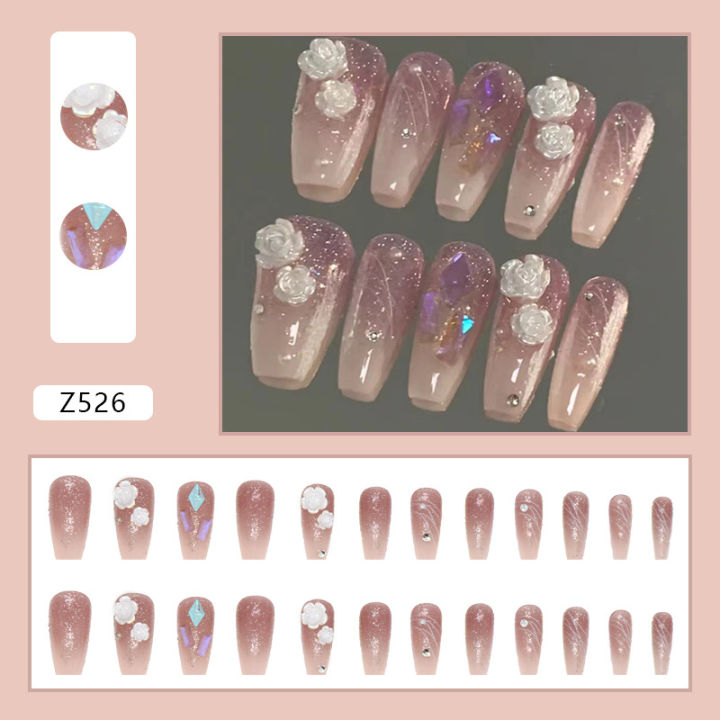 Ungu%20berkilauan%20mawar%20putih%20gradien%20bunga%20tiga%20dimensi%20menghancurkan%20manikur%20peri%20berlian%20fake%20nail%20kuku%20palsu%20+%20lem%20nail%20art%20-%20Image%203