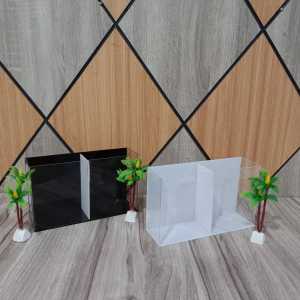Akuarium Cupang 20x6x12 cm 2 Akuarium 2 Kamar Bahan Akrilik