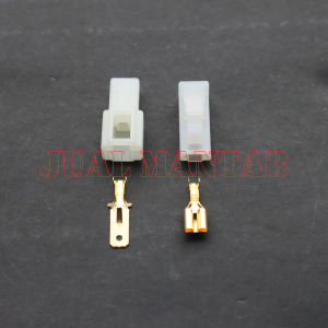 Socket + Skun 1 PIN Besar Motor Mobil - Soket Sambungan Kabel Male Female