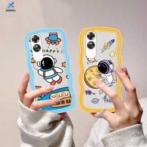 Penutup Ponsel Kartun Astronot & Casing TPU OPPO Reno 8T: Aksesoris Ponsel OPPO 4G 5G