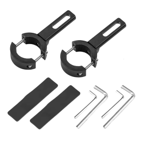 Weather Resistant Aluminum Alloy Adjustable Motorcycle Light Holder Stand For Outdoor Exploration Safe Nighttime Travel