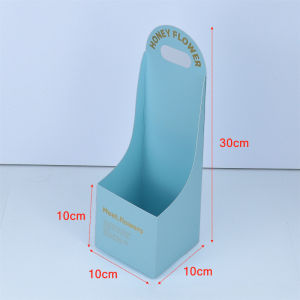 Portable Creative Hand-folded Folded Flower Box Romantic Flower Arrangement Box Bouquet Wrapping Box
