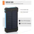50000mAh power bank awet tahan lama Solar Power Bank Charger USB Ports Powerbank External Charger Flashlight/power bank solar fast charging/solar power bank 50000 mah/power bank solar panel surya. 
