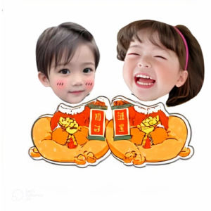 DIY Foto Hiasan Goyang / Foto Kepala Goyang / Hiasan Akrilik / Pajangan Foto Akrilik / Pajangan Lucu Unik