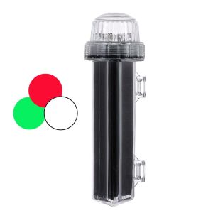 HDO4332 Waterproof Solar Net Mark Light Solar Dual Mode Anchor Light Outdoor Lighting Buoy Signal Light Outdoor