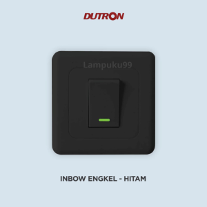 Dutron Saklar Stop Kontak Tanam Dinding Single Double Colok Inbow