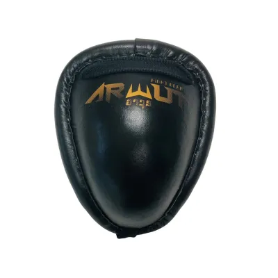 กระจับนักมวย Arwut Fight Gear เหล็ก โลหะ มวยไมย มวยสากล เอ็มเอ็มเอ Steel Cup Groin Guard Muay Thai Boxing Kick Boxing MMA TKD Martial Arts - S M L XL
