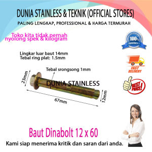 Baut Dinabolt 5022 12 x 60