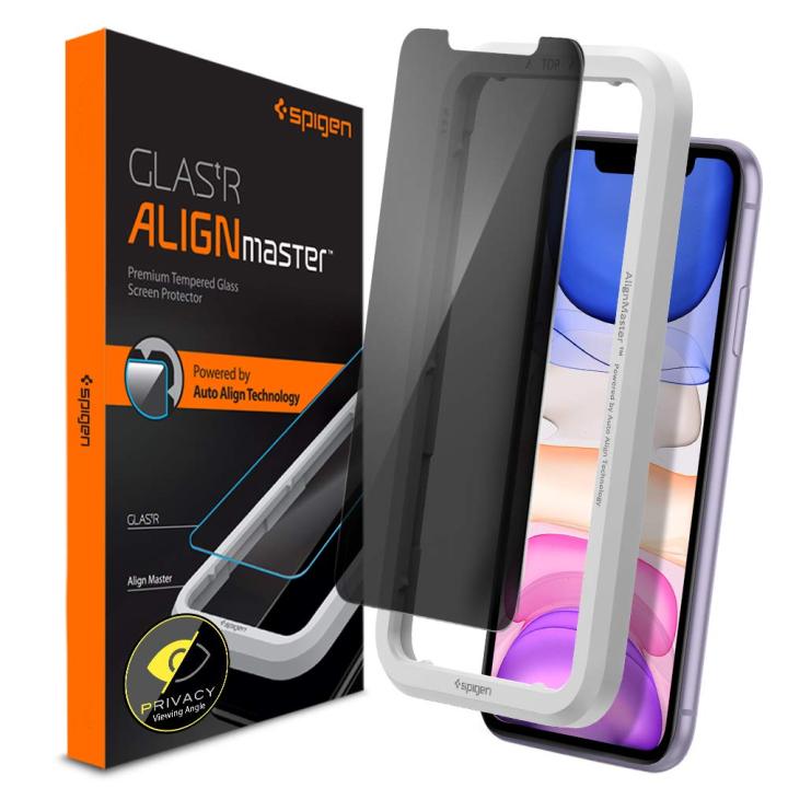 Spigen iPhone 11 XR Screen Protector Slim AlignMaster