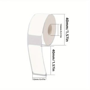 FELIZ Colorful Adhesive Label Maker Paper 160/Roll 12mm×40mm Label Tape Print Stickers High Quality Thermal Paper Office Supplies