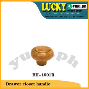 PVC/STAINLESS STEEL ROUND CABINET HANDLE (screws are included)