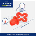 Traffic Cone Post Chain Adaptor by Leeden Online Store. 