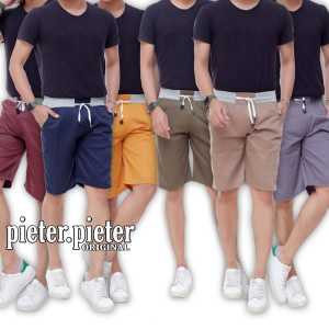 Celana Chino Pendek Pria Pingang Rib Celana Pendek Casual Kasual Distro Murah Laris